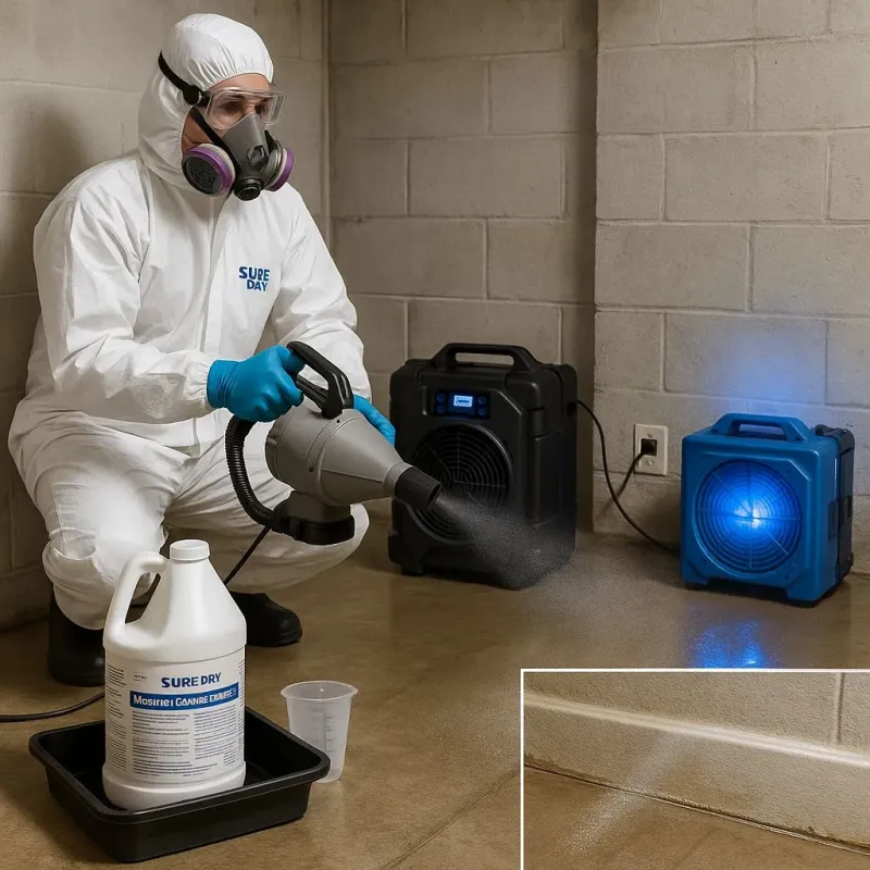 Sanitization and Odor Removal process in Galeton, PA