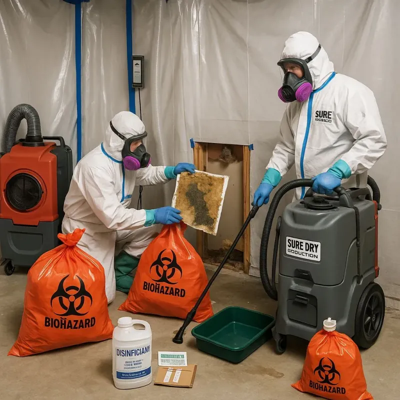 Contaminated Water Handling Protocols process in Galeton, PA