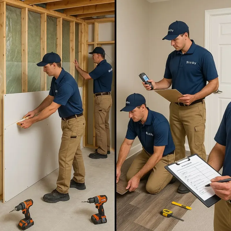 Repairs and Reconstruction process in Galeton, PA
