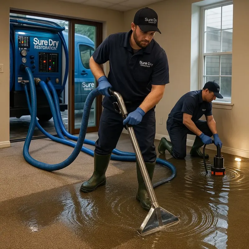 Water Extraction and Removal process in Galeton, PA